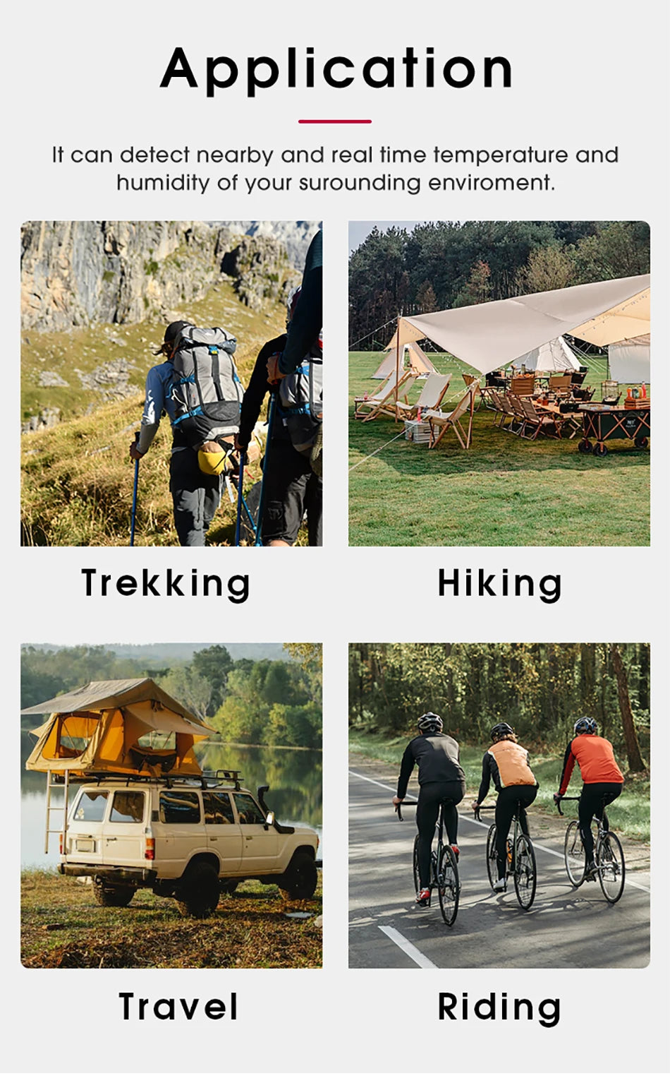 KANPAS Thermometer Compass Kit /Quality Thermohygrometer Kit / for Outdoor, Camping,Hiking,Trekking,hunting,LiveSaving,Survival