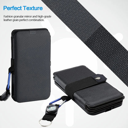 Portable Folding Outdoor Solar Panel Charger 5V 2.1A USB Output Devices Camp Hiking Backpack Travel Power Supply For Smartphones