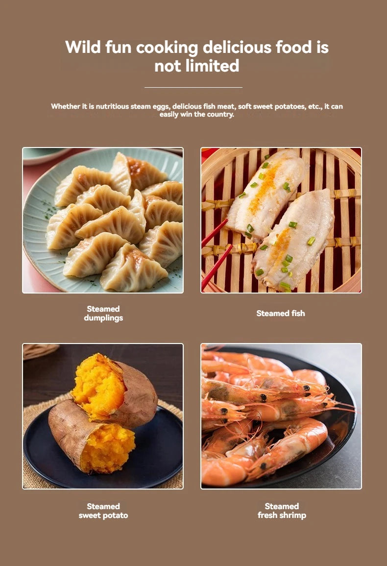 CAMPINGMOON Outdoor Camping Aluminum Lunch Box Bottom Net Picnic Thickened Stainless Steel Steaming Net With High Steaming Sheet