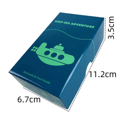 Deep Sea Adventure" Family Gathering Game Card,Fun Card Game,Party Board Games