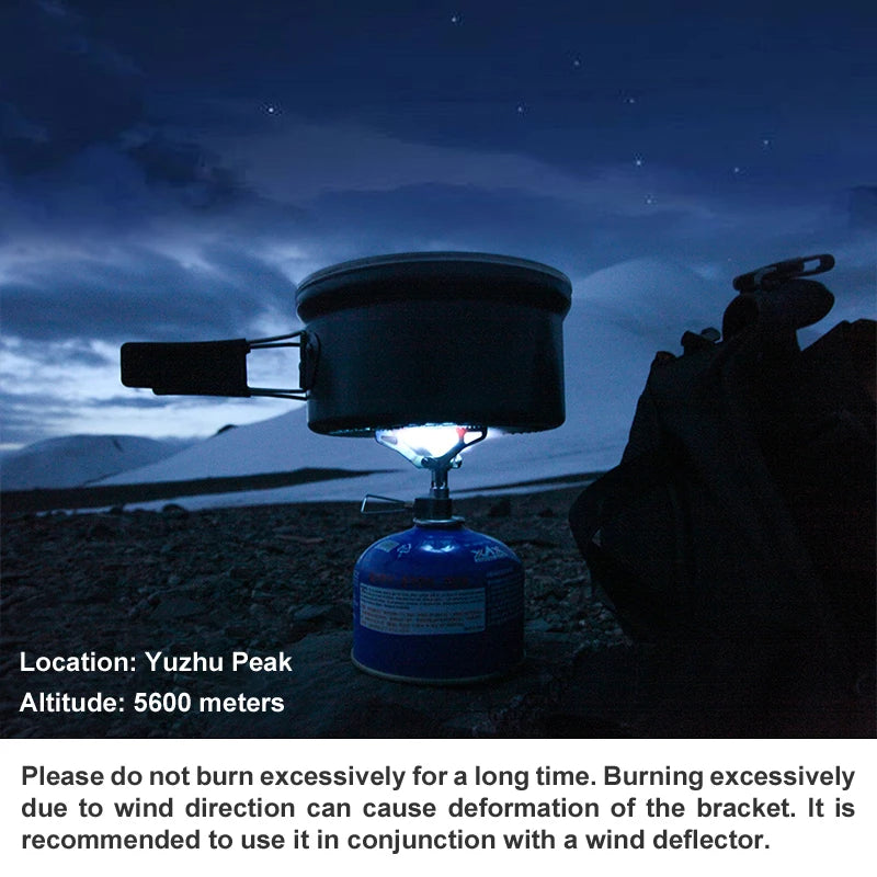 BRS Outdoor Gas Stove Mini Titanium Camping Gas Burner 25g Ultralight Stove Survival Furnace Pocket Picnic Gas Cooker BRS-3000T