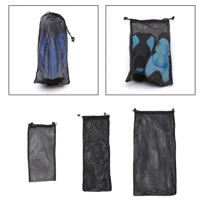 Scuba Diving Fins Bag Storage Mesh Gear Carry Bag Swimming Flippers Carrier for Water Sports Surfing Swimming Gear Travel Beach