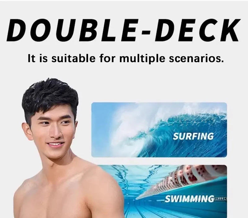 2025 New Anti Embarrassment Swimming  Gear Complete Adult Swimsuit Set Swim Cap Goggles 3 Pcs Set  Swimming Trunks for Men Short