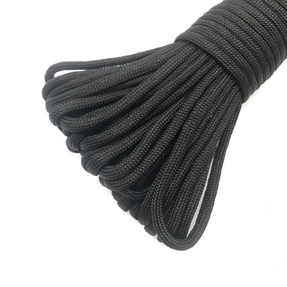 4 Size Dia.4mm 7 Stand Cores Paracord 550 For Survival Parachute Cord Lanyard  Climbing Camping Rope Hiking Clothesline Bracelet