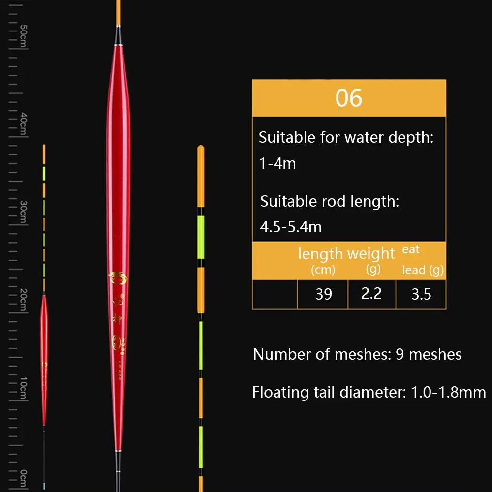 New Fishing Float Wood Balsa Flotteur Peche Crucian Carp Tilapia Floating Bobbers Wooden Float Fishing Accessories Tackle