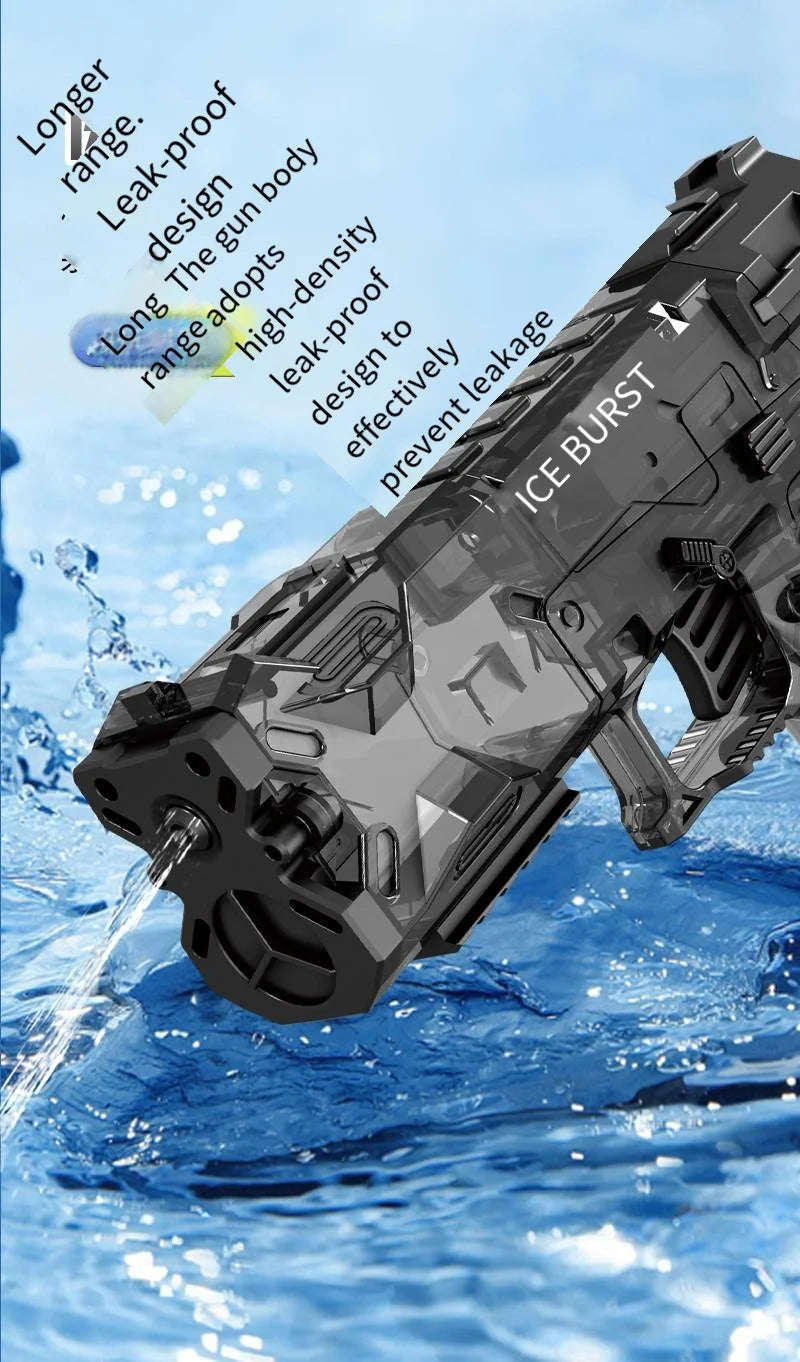 Passion Manual Water Gun Ice Blast Desert Eagle Summer Swimming Battle Toy Continuous Shooting Pool Outdoor Fun for boys