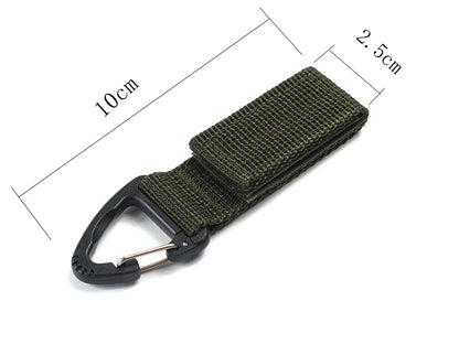 Multi-purpose Nylon Gloves Hook Work Gloves Safety Clip Outdoor Tactical Climbing Rope Camping Hanging Buck Outdoor Camping