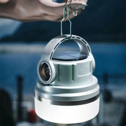Outdoor Camping Light Ultra Long Endurance Strong Light Stall Portable Solar Lamp Charging Light Camp Light