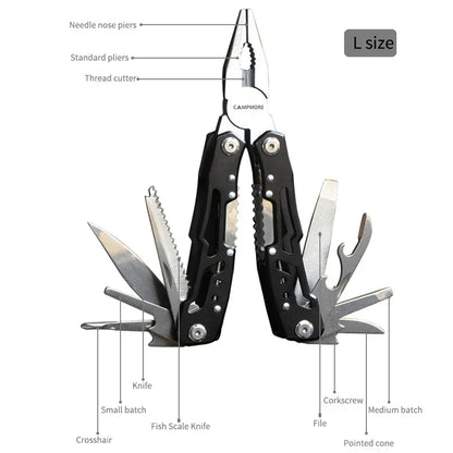 Outdoor Multitool Camping Portable Stainless Steel-1