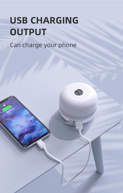 LV10 Outdoor LED Camping Flashlight 230 Hours Rechargeable Camping Lantern with Magnet Lighting Fixture Portable Emergency Light