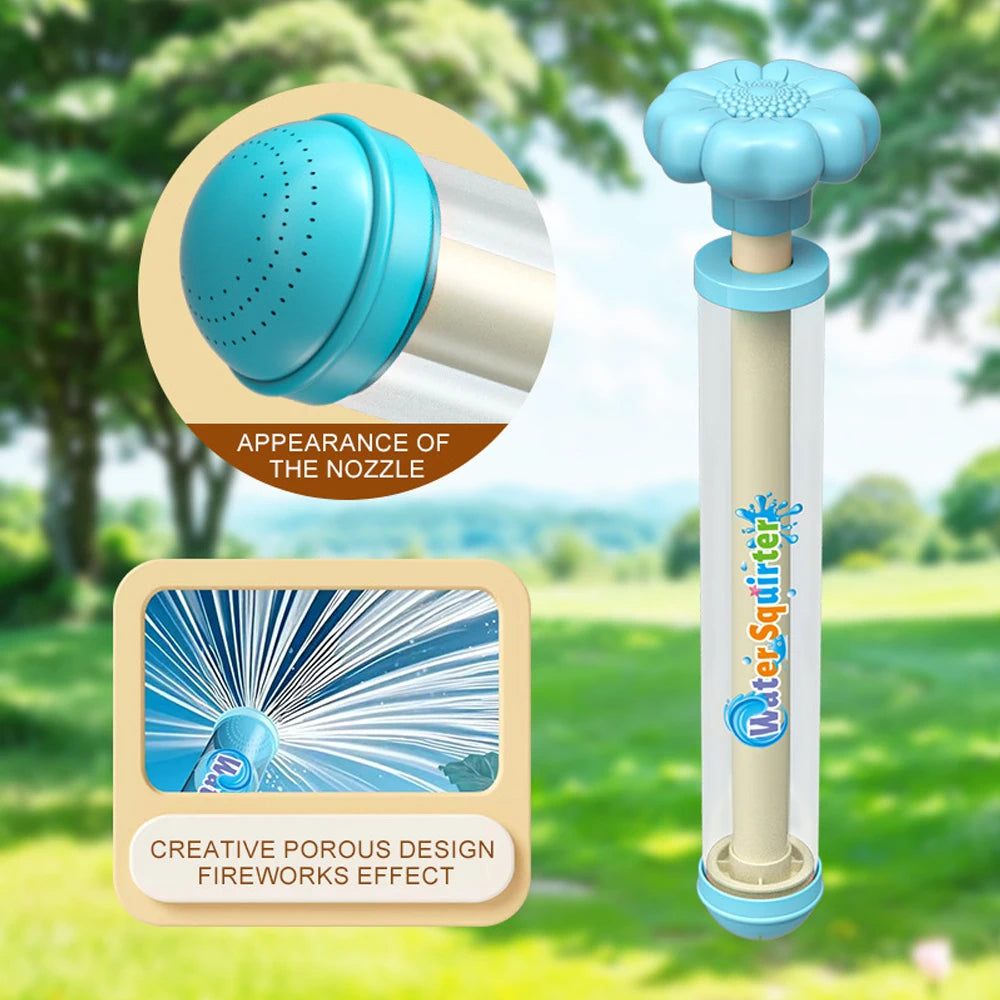Fireworks Water Gun Children's Water Fights Games Kid Summer Interactive Pull-Out Water Spray Toys Photography Atmosphere Props