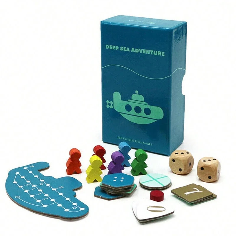 Deep Sea Adventure' Board Game • Scout Card Game For 2-5 Players • Funny  Family  Strategy Board Games