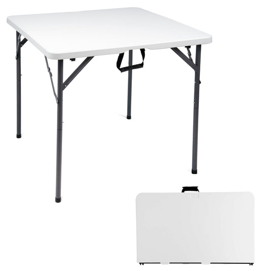 3ft Square White Folding Table