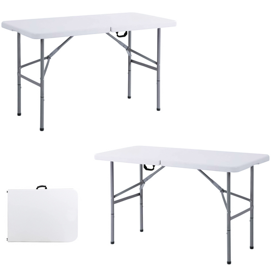 4Ft Foldable Banquet Camping Table [Pack of 2]