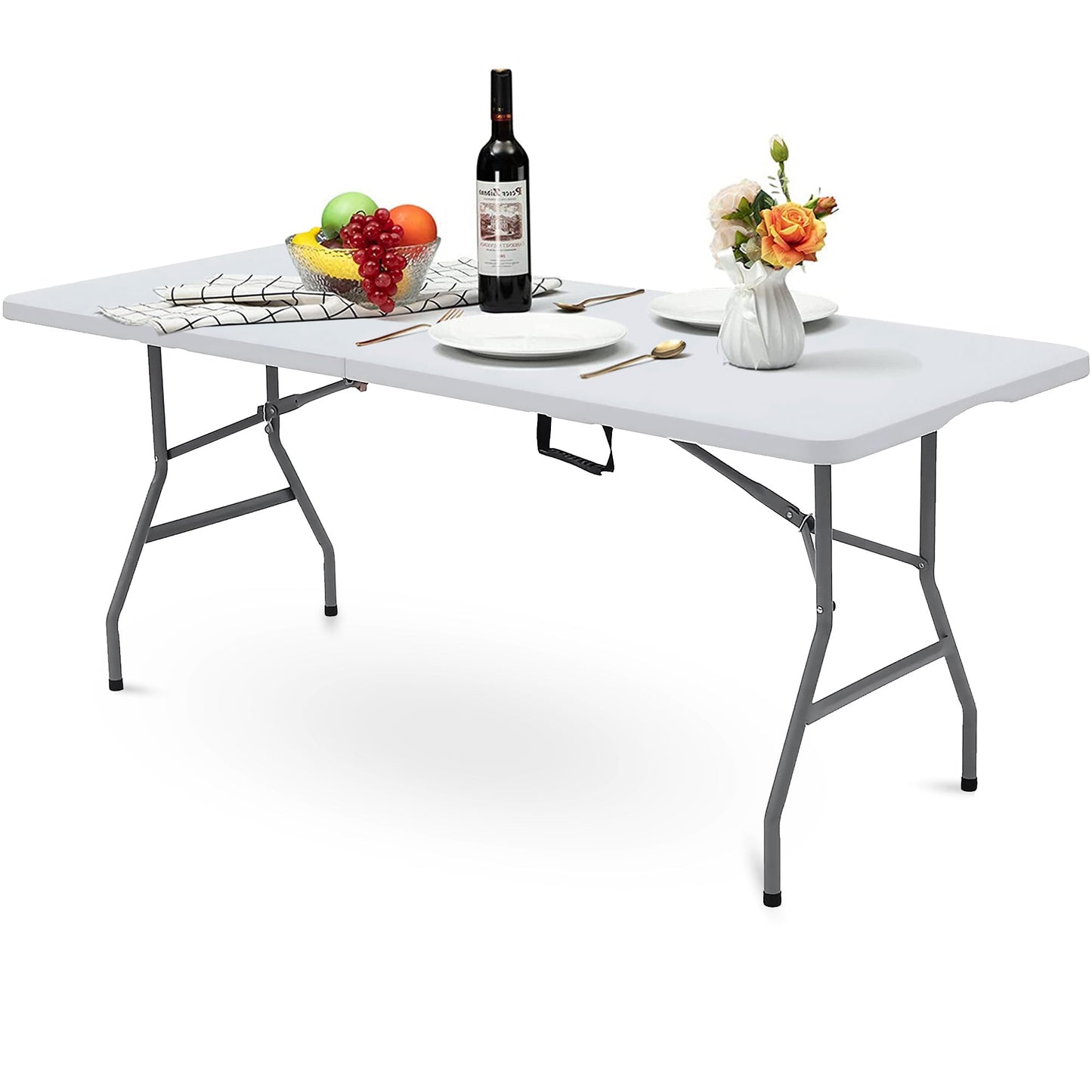 5Ft Foldable Banquet Camping Table [Pack of 2]