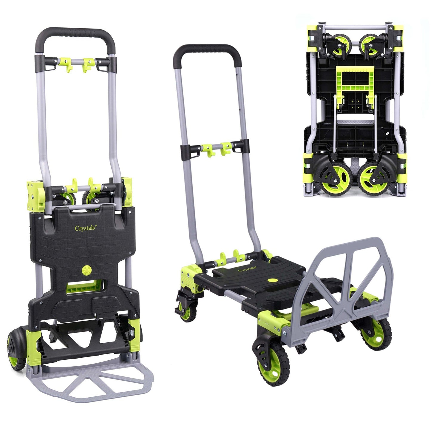 2-in-1 Hand Sack Truck Trolley - 120kg Load Capacity