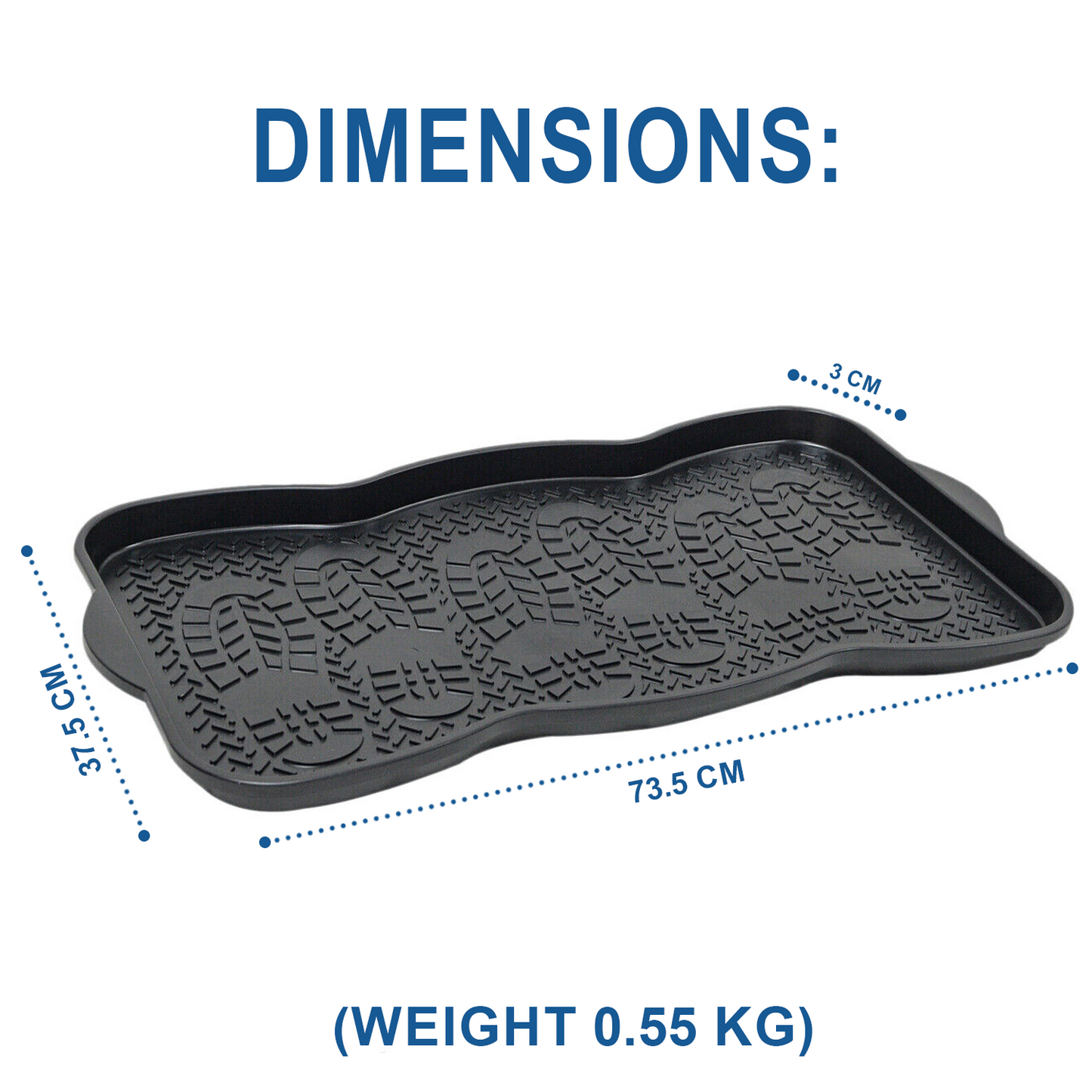 Multi Purpose Plastic Shoe Tray