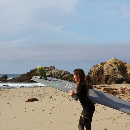 Modified Hatchet Pivot Fiberglass Longboard Surfboard SUP Surf Fin-2