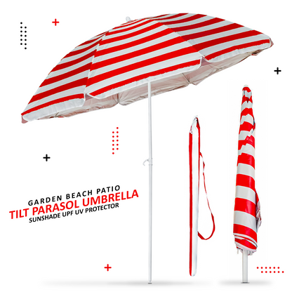 1.7M Garden Sun Umbrella Parasol