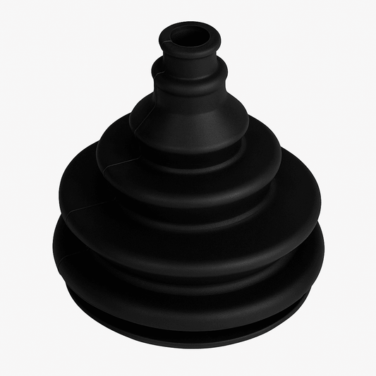 Cable Boot Flushmount Ø70mm (Ø50mm cut-out) — Black Rubber | 4Boats