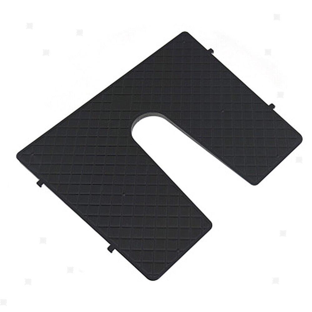 Black Plastic Outboard Transom Pad 440×353mm — 4–20mm | 4Boats