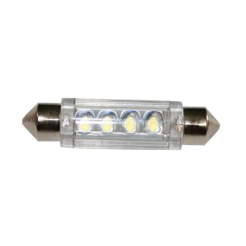 Bulb T11 LED 12V SV8.5-8 Cool White 11×41 mm | 4Boats