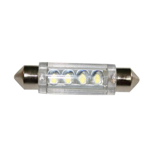 Bulb T11 LED 12V SV8.5-8 Cool White 11×41 mm | 4Boats