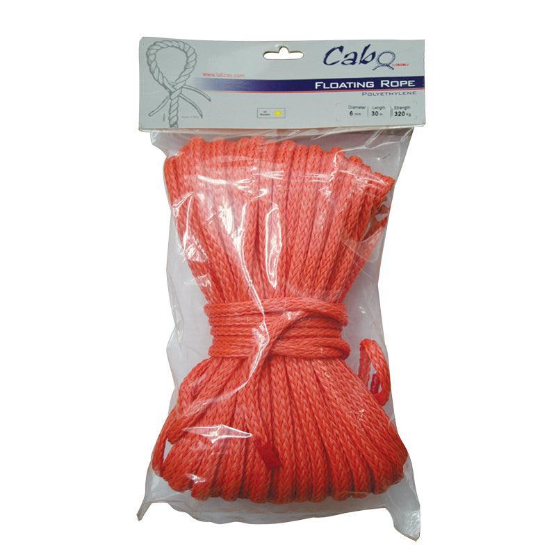 CABO Floating 8mm Floating Rope 30m orange | 4Boats