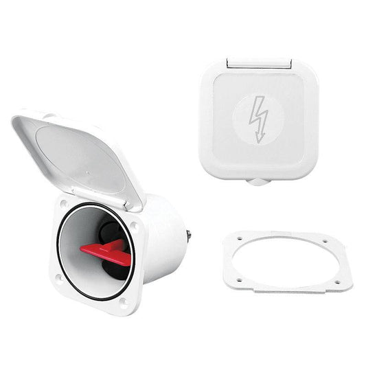 Case Battery Switch Case 100 A with Watertight Lid, White | 4Boats