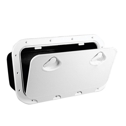 CLASSIC Storage Hatch White 355 x 600 mm | 4Boats