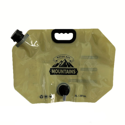 2.11 Gallon Collapsible Portable Water Bag with Faucet-0