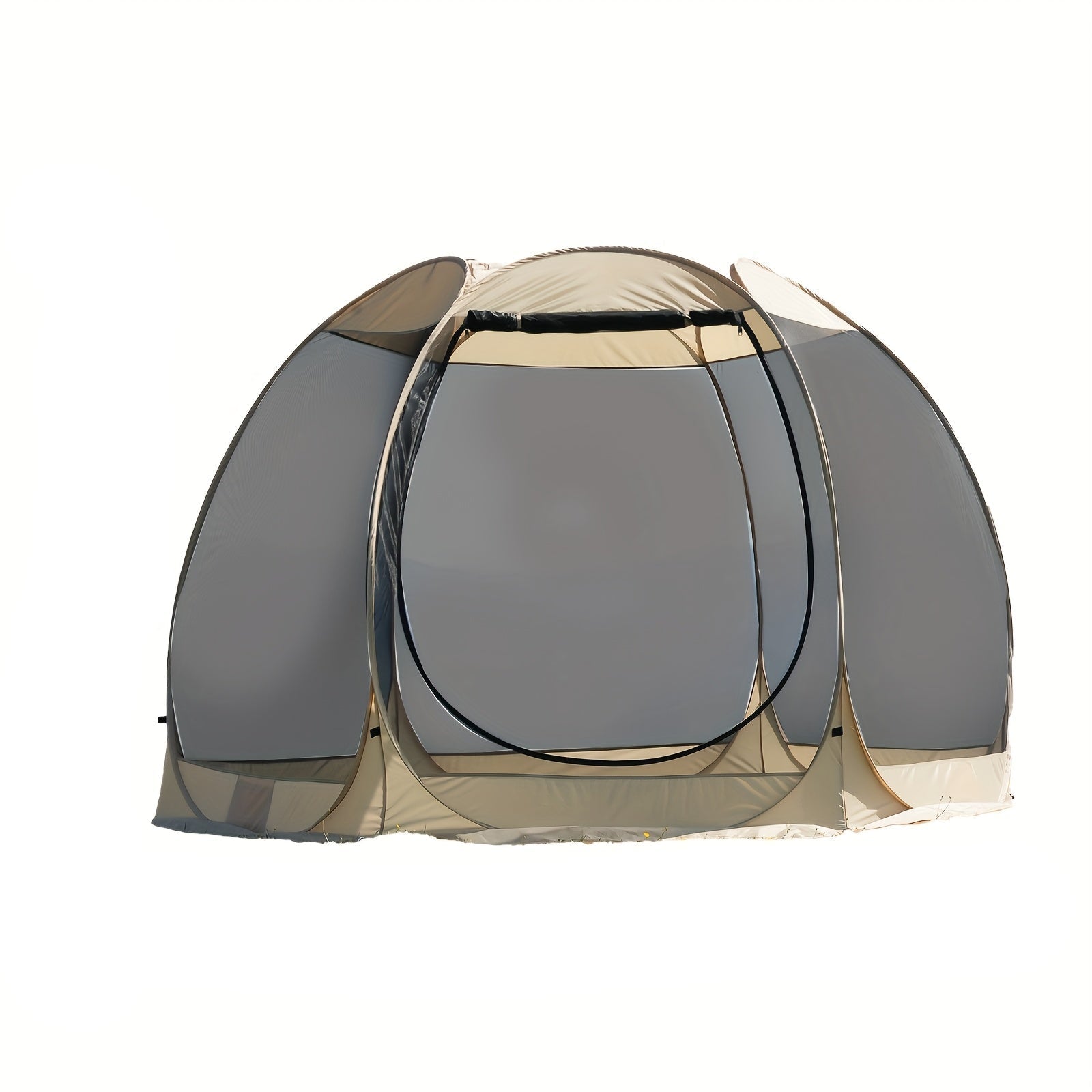 6-8 Person All-Season Portable Sheer Camping Tent-0