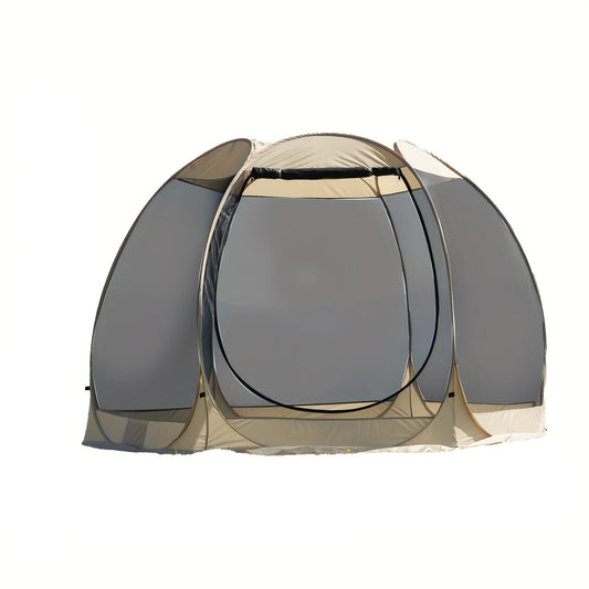 6-8 Person All-Season Portable Sheer Camping Tent-0