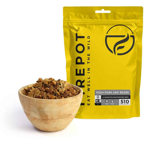 Firepot Posh Pork and Beans Dehydrated  135g