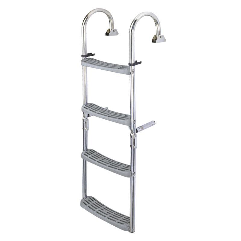 Foldable Ladder Inox 316 2+3 Steps 180° | 4Boats