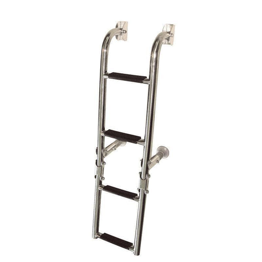 Folding Ladder 1+2 Step Inox 316 205x565mm | 4Boats