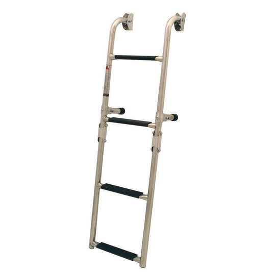 Folding transom ladder 1+2 steps 257×596 mm | 4Boats