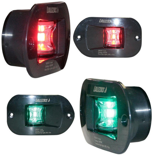 FOS LED Port & Starboard Navigation Lights 112.5° (12 m) | 4Boats