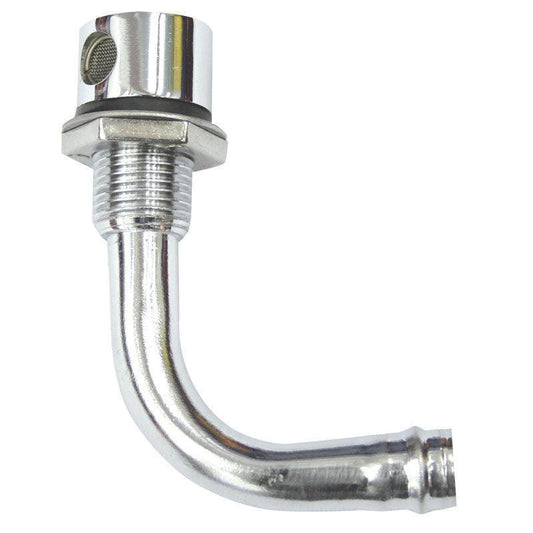 Fuel 90° Round Head Tank Vent - Bend Down | 4Boats