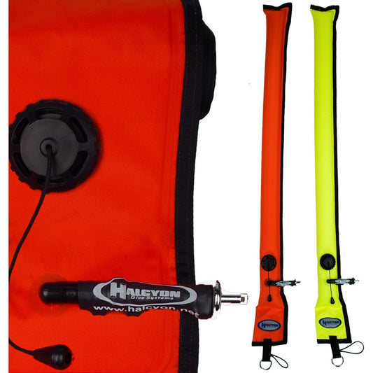 Halcyon Diver's Alert Marker, 3.3' (1 m ) - Closed CC