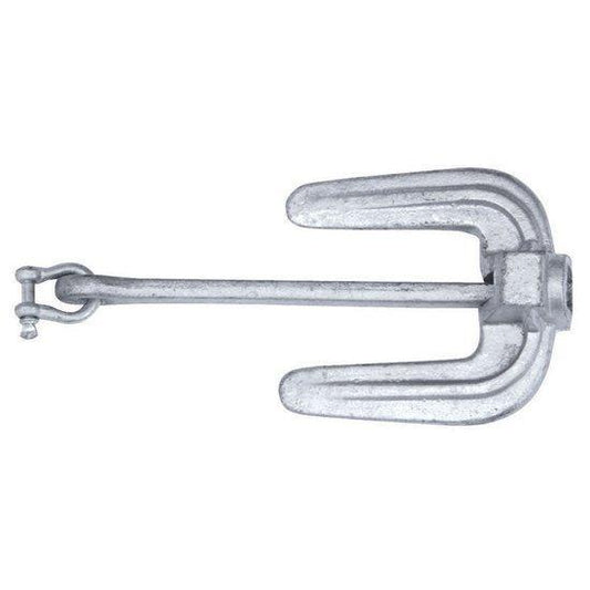Hall Type C Anchor 6kg Hot-dipped Galvanised | 4Boats