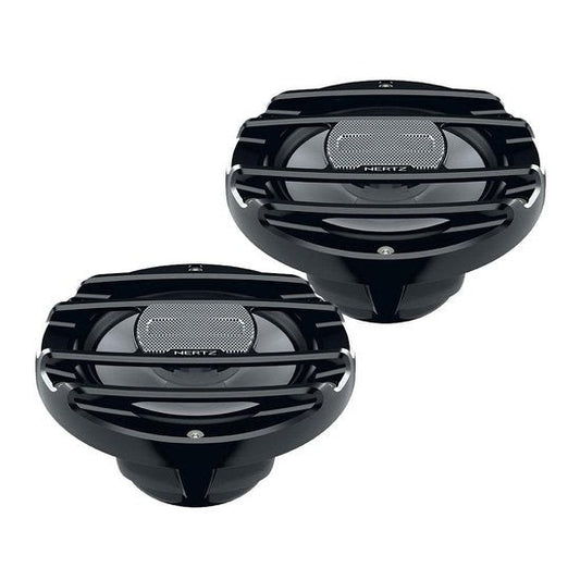 Hertz HMX 6.5 S IP65 150W Marine Coaxial Speakers - Black | 4Boats