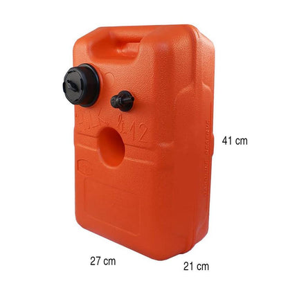 Hulk Outboard 12 L Plastic Fuel Tank | 4Boats