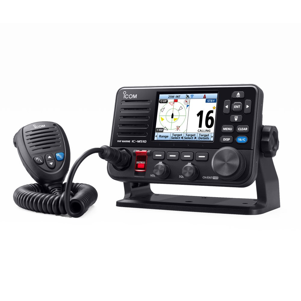 Icom IC-M510E Evo-AIS Marine VHF/DSC with AIS & Smartphone Control