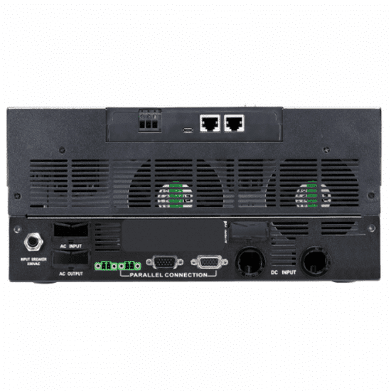 ICONICA 5000W 48V Hybrid Pure Sine Inverter with 80A MPPT | 4Boats
