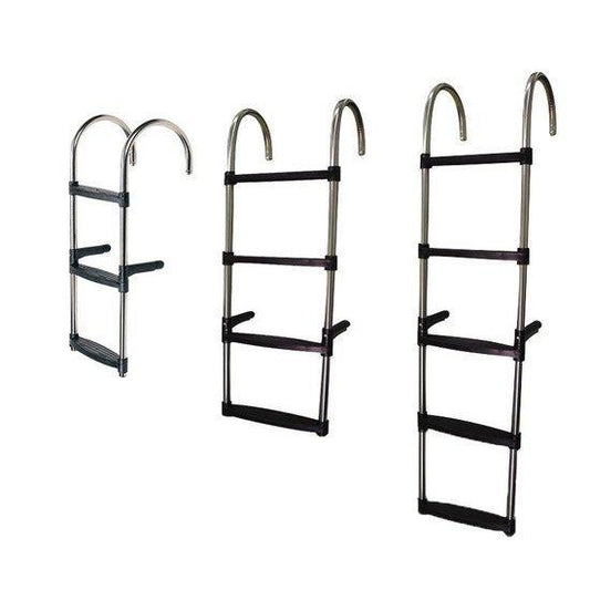 Inox 5-Step Boarding Ladder – 25 mm Stainless Steel | 4Boats