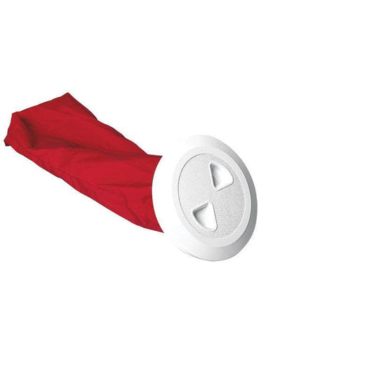 Inspection Hatch White with Removable Bag 108mm | 4Boats