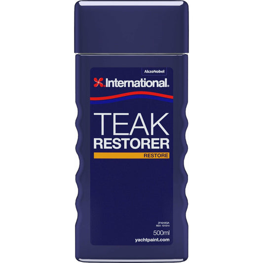 International Teak Restorer – Cleans & Brightens Teak, 500 ml | 4Boats