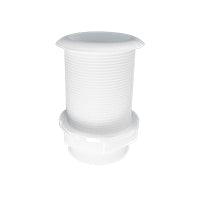 Thru-Hull Standard Threaded Flange 87mm (1 in) White | 4Boats