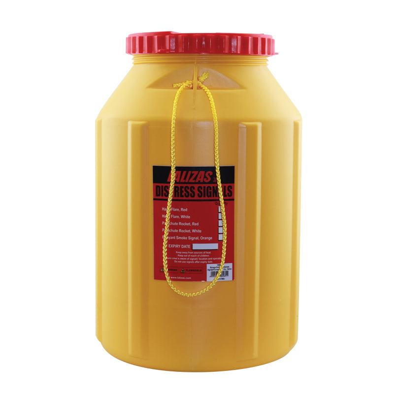 LALIZAS Storage Storage Storage 12L Pyrotechnic Storage Bottle, Yellow